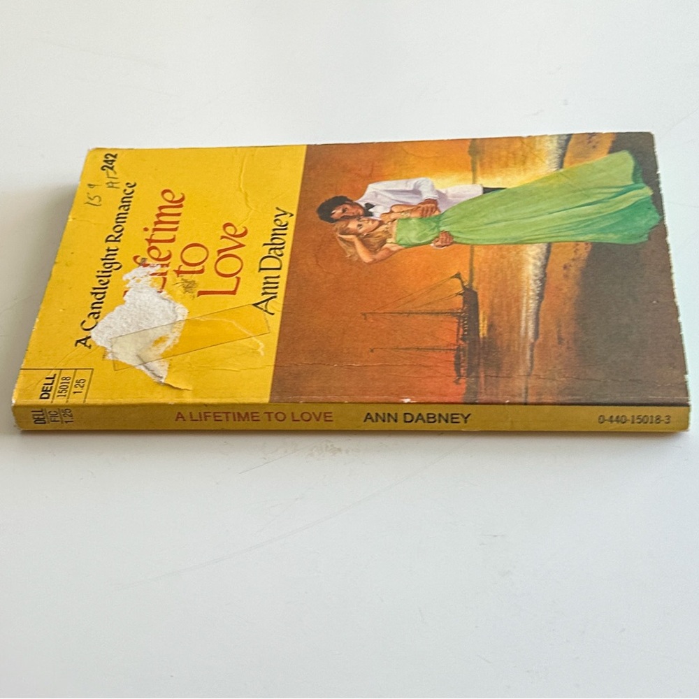 Vintage Romance Novel ‘A Lifetime to Love’ By Ann Dabney Paperback Book - Picture 5 of 8